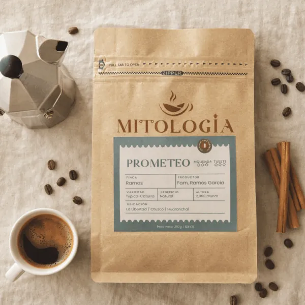 Café de especialidad Prometeo de Mitología Café
