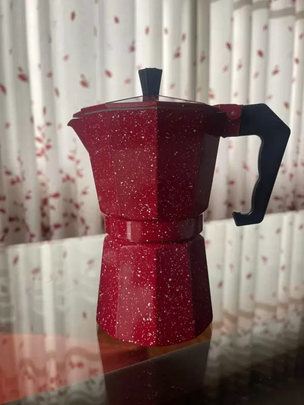 Cafetera moka italiana de 6 tazas