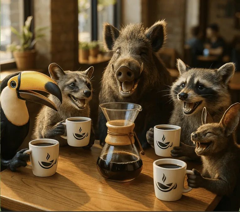 Animales Cafeteros
