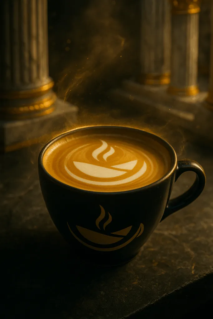 Bebida Nube Olímpica: capuccino de café de especialidad