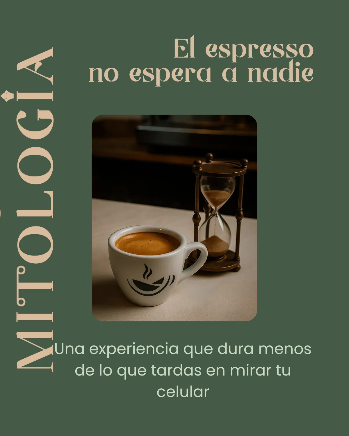 El espresso y el tiempo