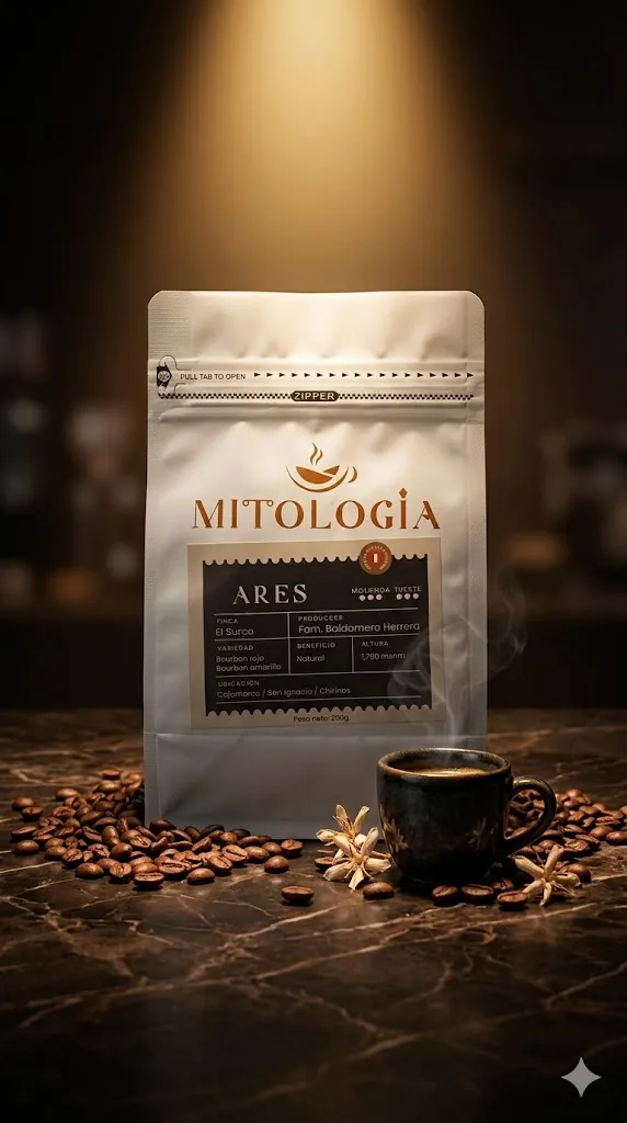 Café de especialidad Ares de Mitología Café